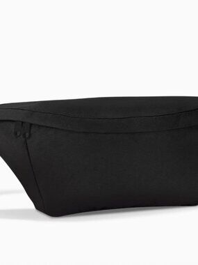 NWT / New in bag: CANVELLE Classic Fanny Pack, Oversized, Black + Black Hardware